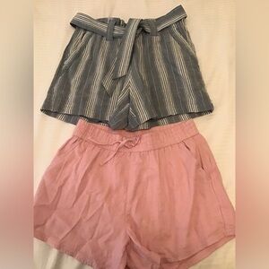 Abercrombie kids girls shorts set size 11/12